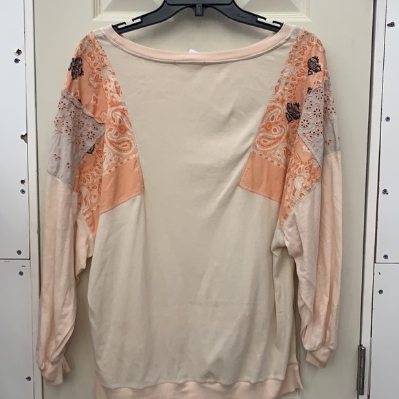 We The Free [Free People] Feelin’ It patchwork top - Picture 6 of 6